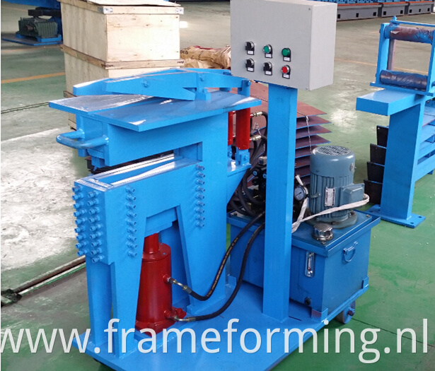 shearing and welding system